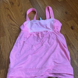 Lululemon Athletica Pink Tank Top